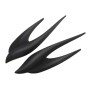 2 PCS Car Swallow Shape Sticker Random Decorative Sticker (Black)