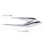 2 PCS Car Swallow Shape Sticker Random Decorative Sticker (Silver)