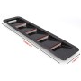 SSW007A-C-R Carbon Fiber 2 in 1 Car Air Intake Scoop Bonnet Hood Vent Louver Cooling Panel Trim Set