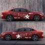 2 ПК/набор D-207 Star Pattern Modied Decorative Decorative Sticker (белый)