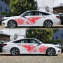 2 ПК/набор D-498 Pterosaur Spitfire Pattern Car Modified Decorative Sticker (красный)