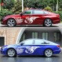 2 ПК/набор D-498 Pterosaur Spitfire Pattern Car Modified Decorative Sticker (белый)