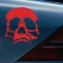 D-774 Evil Skull Pattern Car Modified Decorative Sticker(Red)