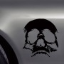 D-774 Evil Skull Pattern Car Modified Decorative Sticker(Black)