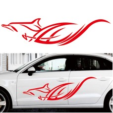 D-905 Animal Pattern Car Modified Decorative Sticker(Red)