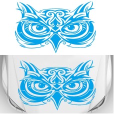 D-921 Eagle Totem Pattern Car Modified Decorative Sticker(Blue)