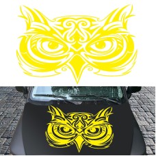 D-921 Eagle Totem Pattern Car Modified Decorative Sticker(Yellow)