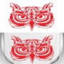 D-921 Eagle Totem Pattern Car Modified Decorative Sticker(Red)