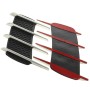 2 PCS Hood Side Shark Gill Simulation Air Flow Vent Fender Sticker for Car Decoration, Size: 22cm x 20cm x 2cm