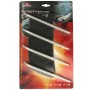 2 PCS Hood Side Shark Gill Simulation Air Flow Vent Fender Sticker for Car Decoration, Size: 22cm x 20cm x 2cm
