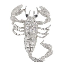 Хромированные значки в стиле Scorpions (серебро)