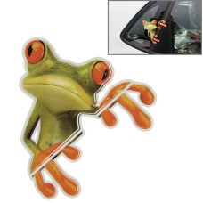 Frog Pattern Car Sticker, Size: 15.5x12.5 cm