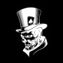 10 ПК скелета Joker Skulet Skull Cards Poker Monster Shape Form
