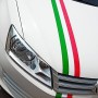 Flag Striped Car Hood Vinyl Sticker Body Decal(italy)