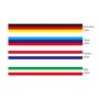 Flag Striped Car Hood Vinyl Sticker Body Decal(germany)