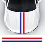 Flag Striped Car Hood Vinyl Sticker Body Decal(france)