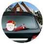 Santa Claus Wiper Sticker Removable Car Rear Windshield Wiper Sticker(Santa Claus 5)