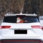 Santa Claus Wiper Sticker Removable Car Rear Windshield Wiper Sticker(Back Bag 8)