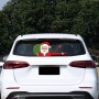 Santa Claus Wiper Sticker Removable Car Rear Windshield Wiper Sticker(Back Bag 9)