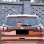 Santa Claus Wiper Sticker Removable Car Rear Windshield Wiper Sticker(Elk 11)