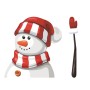 Santa Claus Wiper Sticker Removable Car Rear Windshield Wiper Sticker(Snowman 12)