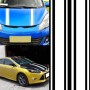 2 ПК. Автомобильные наклейки с капюшоном модифицированные гоночные наклейки с этиленом этилена (белый)