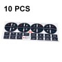 10 PCS Car Button Repair Sticker AC Central Control Sticker(A 31 Key)