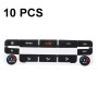 10 PCS Car Button Repair Sticker AC Central Control Sticker(F 12 Key)