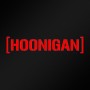 10 PCS HOONIGAN Car Sticker Vinyl Auto Window Decal(Red)