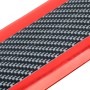 Universal Electroplate Carbon Fibre Car Door Threshold Decoration Strip Decorative Sticker, Size : 3CM x 2M (Red)