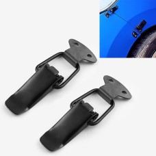 EA059 2 PCS Car Modification Accessories Universal Iron Bumper Safety Fixed Buckle, Size: 26.7 x 80mm