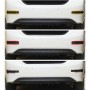 Universal Electroplate Carbon Fibre Car Door Threshold Decoration Strip Decorative Sticker, Size : 7CM x 2M(Gold)