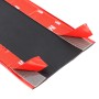 Universal Electroplate Carbon Fibre Car Door Threshold Decoration Strip Decorative Sticker, Size : 7CM x 2M (Red)