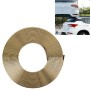 2m High Quality Car Headlight External Frame Decorative Strip Car Wheel Hub Trim Mouldings Shining Decoration Strip Automobile Network Decorative Strip(Gold)