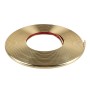 2m High Quality Car Headlight External Frame Decorative Strip Car Wheel Hub Trim Mouldings Shining Decoration Strip Automobile Network Decorative Strip(Gold)