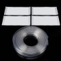 5.6m Car Decorative Strip Rubber Chrome Decoration Strip Door Seal Window Seal (Transparent)