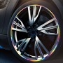 Universal Decorative Scratchproof Stickup 8M Flexible Car Wheel Hub TRIM Mouldings Shining Decoration Strip