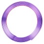 Universal Decorative Scratchproof Stickup 8M Flexible Car Wheel Hub TRIM Mouldings Shining Decoration Strip(Purple)