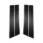 4 PCS Car Carbon Fiber B Pillar Decorative Sticker for Infiniti FX 2009-2013/QX70 2014-, Left and Right Drive Universal