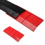 Car Modified ABS Three-stage Rear Wing Side Spoiler Lip