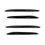 Car Front Bumper AMG Air Inlet Grille Decoration Sticker Strip for Mercedes-Benz E Class W213 2016-2020/E200/E260/E300 (Black)