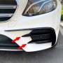 Car Front Bumper AMG Air Inlet Grille Decoration Sticker Strip for Mercedes-Benz E Class W213 2016-2020/E200/E260/E300 (Black)