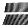 For Alfa Romeo Giulia Carbon Fiber Car B / C / Middle Pillar Door Window Decorative Sticker, Left and Right Drive Universal