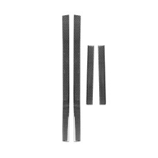 4 PCS / Set Carbon Fiber Car Outer Threshold Decorative Sticker for Toyota 4Runner 2010-2020