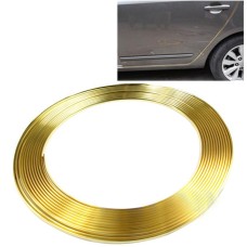 Car Auto Truck Door Edge Guard Trim Molding Protector Strip, Length: 12m(Gold)
