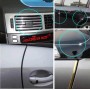 Car Auto Truck Door Edge Guard Trim Molding Protector Strip, Length: 12m(Gold)