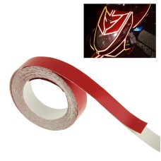 Car Decoration Reflective Tape, Size: 1cm x 18m(Red)