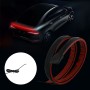 Car Modified Universal Tail Lamp(Bright Black)