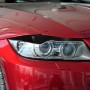 Пара автомобильной лампы мягкая декоративная наклейка для бровей для BMW 3 серии E90 2005-2012 (черный)