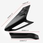 2 PCS Car Tail Light ABS + Carbon Fiber Mount Bracket Protect Cover Guards Rear Taillights Frame for Toyota CHR